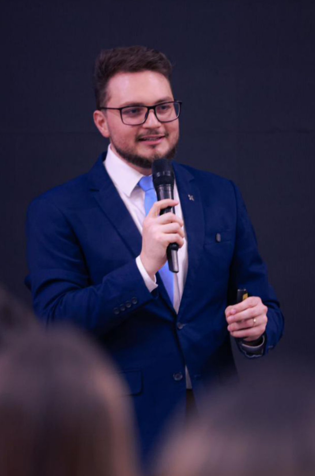 Leonardo Müller em atuação