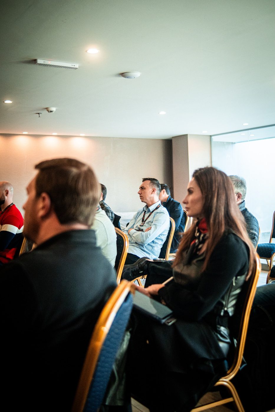Participantes em encontro de educação corporativa do HOK Academy